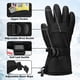 thumbnail image 2 of Guantes de esquí Odtmger Warmest impermeables y transpirables para adultos, 2 of 5