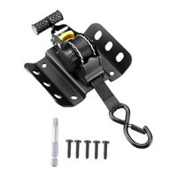 Magideal - Correa De Trinquete Retráctil Automáticamente, Correa Tensora De Trinquete, Ganchos En S Ergonómicos Y Robustos Para Asegurar Furgonetas Y Camiones En