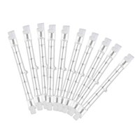 Magideal - 10X Luces De Inundación De Filamento Tubo De Luz R7S Reflectores De Ahorro De Energía Tubos Halógenos Para Paisaje Hogar Oficina Sala De Exposición De Estilo D