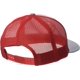 thumbnail image 3 of Gorra ARIAT Shield estilo camionero gris con rojo, talla única, 3 of 3