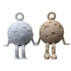 thumbnail image 1 of Pack 2 figuras articuladas sentadas blanco beige, 1 of 2