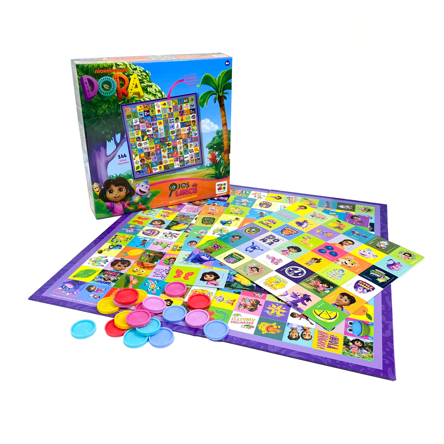 Toyng - Juego De Mesa Ojos De Lince - Dora La Exploradora