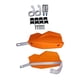 thumbnail image 5 of Paquete de 2 protectores de manos para motocicleta, protección contra el viento, protectores de manos a prueba de viento para reparación de manillar d Naranja, 5 of 5