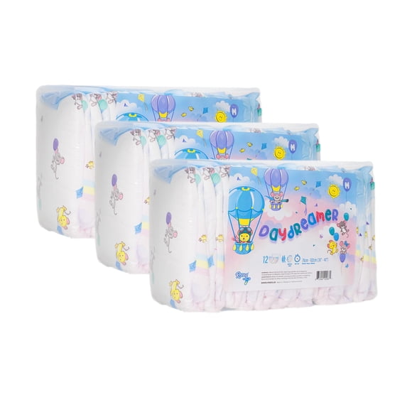 Pañales Rearz Mega Daydreamer Talla Media 30‑40” (36 unidades)