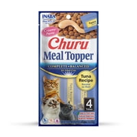 Inaba - Snack Para Gatos Churu Meal Topper 14G X 4 Tubos (56G) Celeste