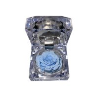 Allpa-Roseamor - Joyero Mini Con Rosa Preservada Natural Celeste