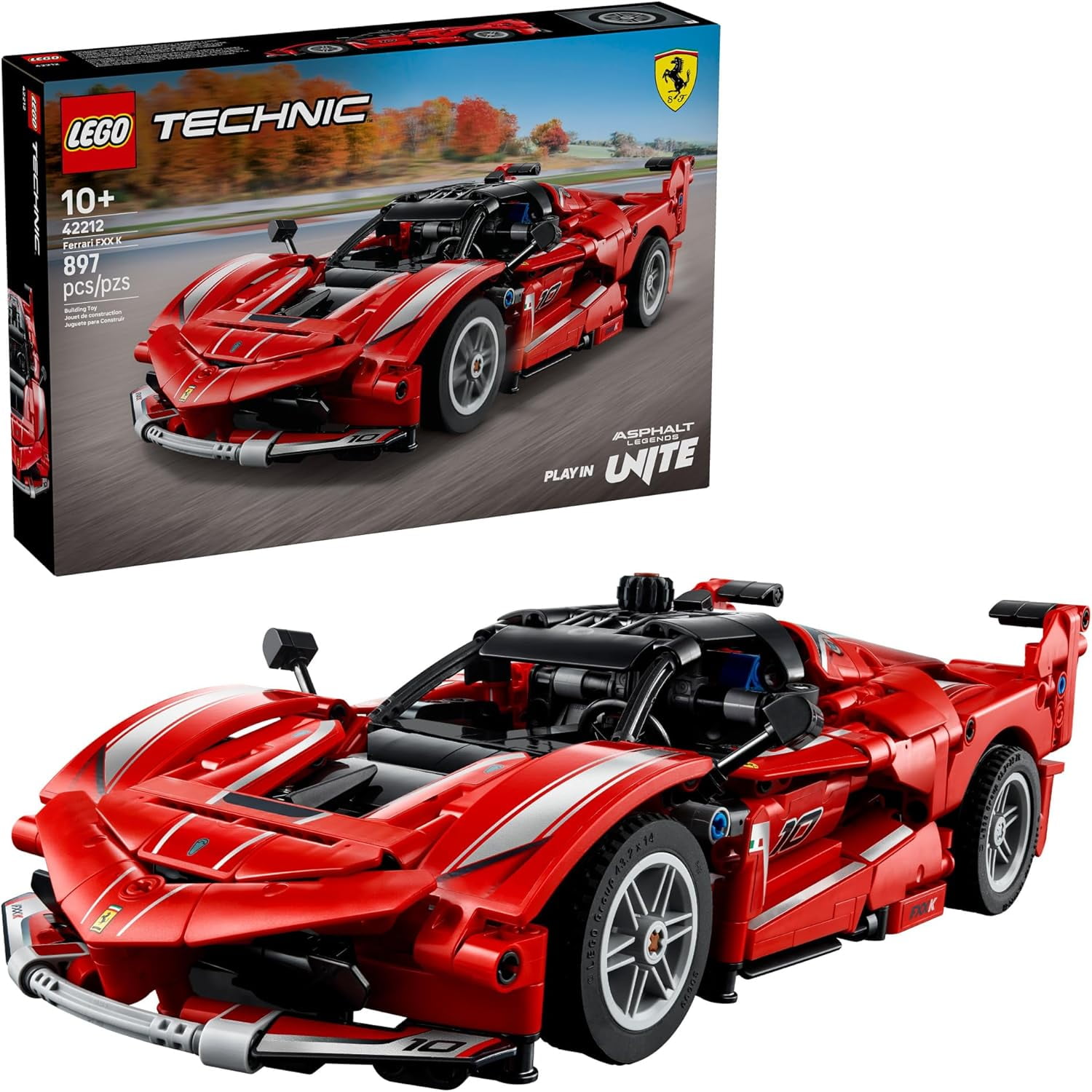 LEGO Technic Ferrari FXX K Kids Toy Car Building Set 42212 | Lider