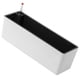 thumbnail image 4 of Maceta Rectangular Con Autorriego Para Balcón, Para Plantar Verduras O Flores, Color Blanco, 4 of 5