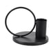 thumbnail image 1 of Candelabro De Hierro Antiguo Candelero Cónico Adorno De Mesa Negro, 1 of 5