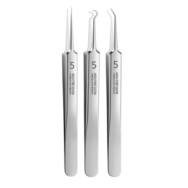 German Ultra-fine No. 5 Cell Pimples Blackhead Clip Tweezers Beauty Face Health Salon Special blackhead remover Acne Needle Tool