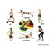 thumbnail image 2 of Set 4 Bandas Elasticas Resistencia Entrena Gym Hogar Lau, 2 of 3