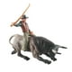 thumbnail image 5 of Figuras Taurinas Animal Ganado Estatua Independiente Coleccionable Ornamento Ombre, 5 of 5