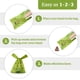 thumbnail image 5 of Bolsas para excrementos de perro Pogi's 300 sin perfume con asas, suministro para más de 4 meses, 5 of 7