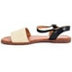 thumbnail image 3 of Sandalias Doradas con Negro Mujer Dreato 40, 3 of 3