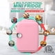 thumbnail image 3 of Minirefrigerador CROWNFUL de 4 l/6 latas portátil (rosa), 3 of 8