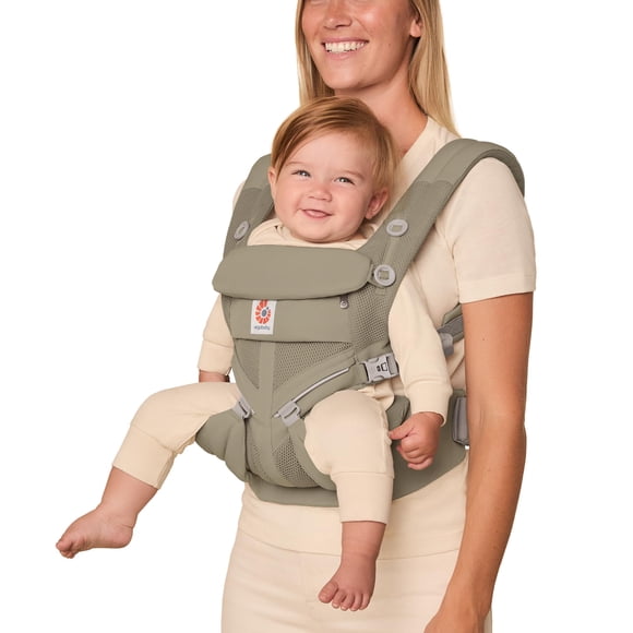 Portabebés Ergobaby Omni Classic 4 Posiciones Suave Oliva