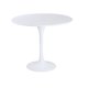 thumbnail image 1 of Mesa Redonda Moderna De Comedor Tulip 100cm Con Base Metalica - Blanco, 1 of 3