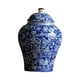 thumbnail image 2 of Tarro De Jengibre De Porcelana Creativo De Estilo Chino Antiguo, Tarro De Almacenamiento Con Tapa Hermética, 2 of 5