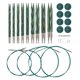thumbnail image 1 of Juego de agujas de tejer intercambiables Knit Picks US 4-11 con cables, 1 of 8