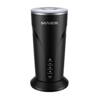 Espumador De Leche Multifunción 4-En-1 Maier Latte Negro