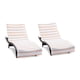 thumbnail image 1 of Toalla de felpa Arkwright Las Rayas para chaise lounge, 100% algodón, 1 of 8
