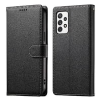Funda Para Foxdock Samsung Galaxy A72 5G– Cuero Premium, 3 Ranuras Para Tarjetas, Protección Contra Impactos