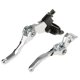 thumbnail image 1 of 1 Par De Manijas De Embrague De Freno Plegables Cnc Para 22mm 7/8 '' Manillar De La Motocicleta, 1 of 4