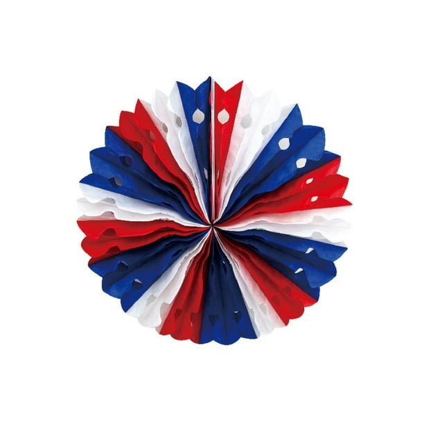 Adorno Decorativo Redondo 20 cm Diseño Bandera Chile