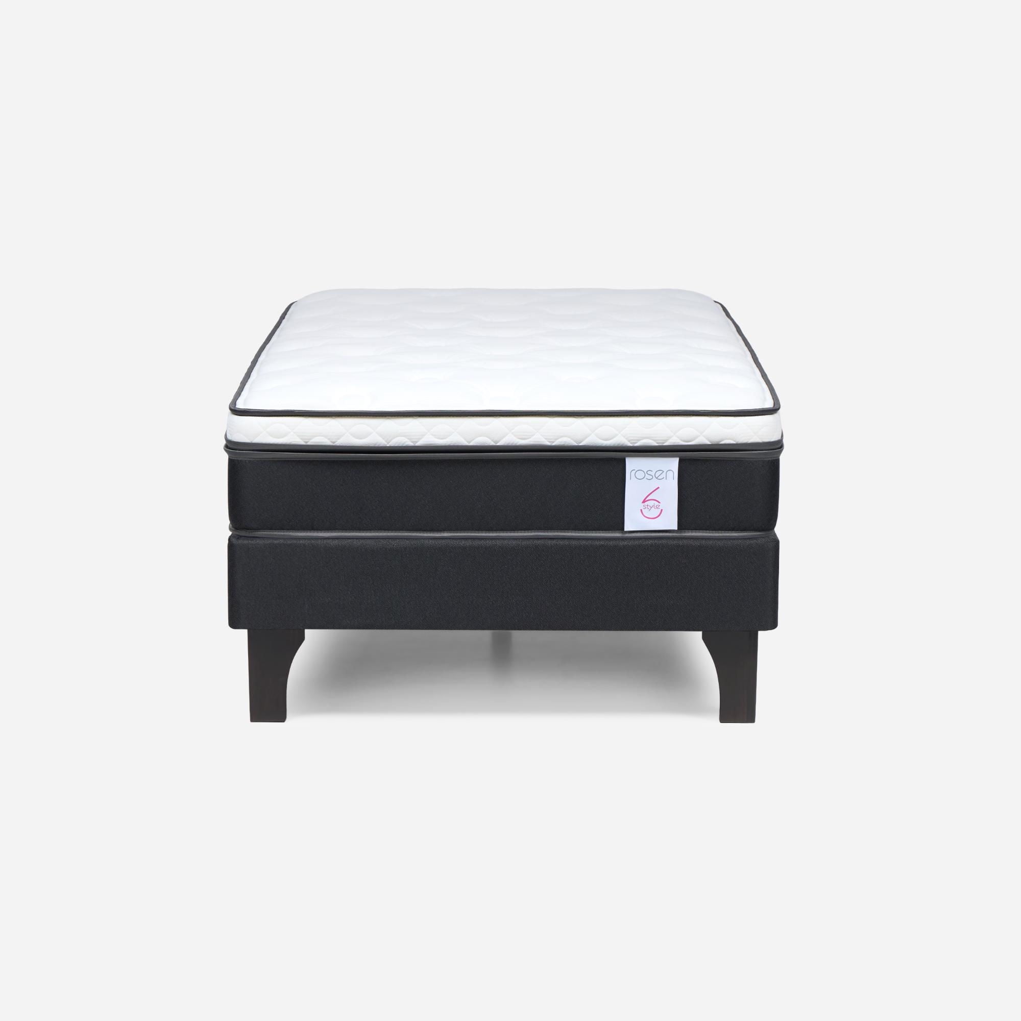 Rosen - Cama Europea New Style 6 1.5 Plaza Base Normal