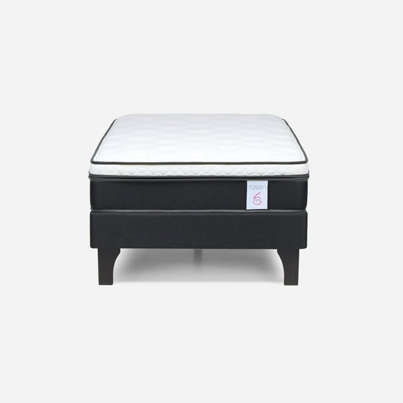 Cama Europea New Style 6 1.5 Plaza Base Normal