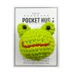 thumbnail image 5 of Token de abrazo de bolsillo hecho a mano con rana, 5 of 8