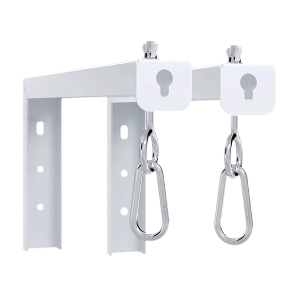 2x Soporte De Techo Para Pantalla De Proyector Blanco Para Espacio De Entretenimiento De Cine En Casa Capacidad De Carga 36 Kg