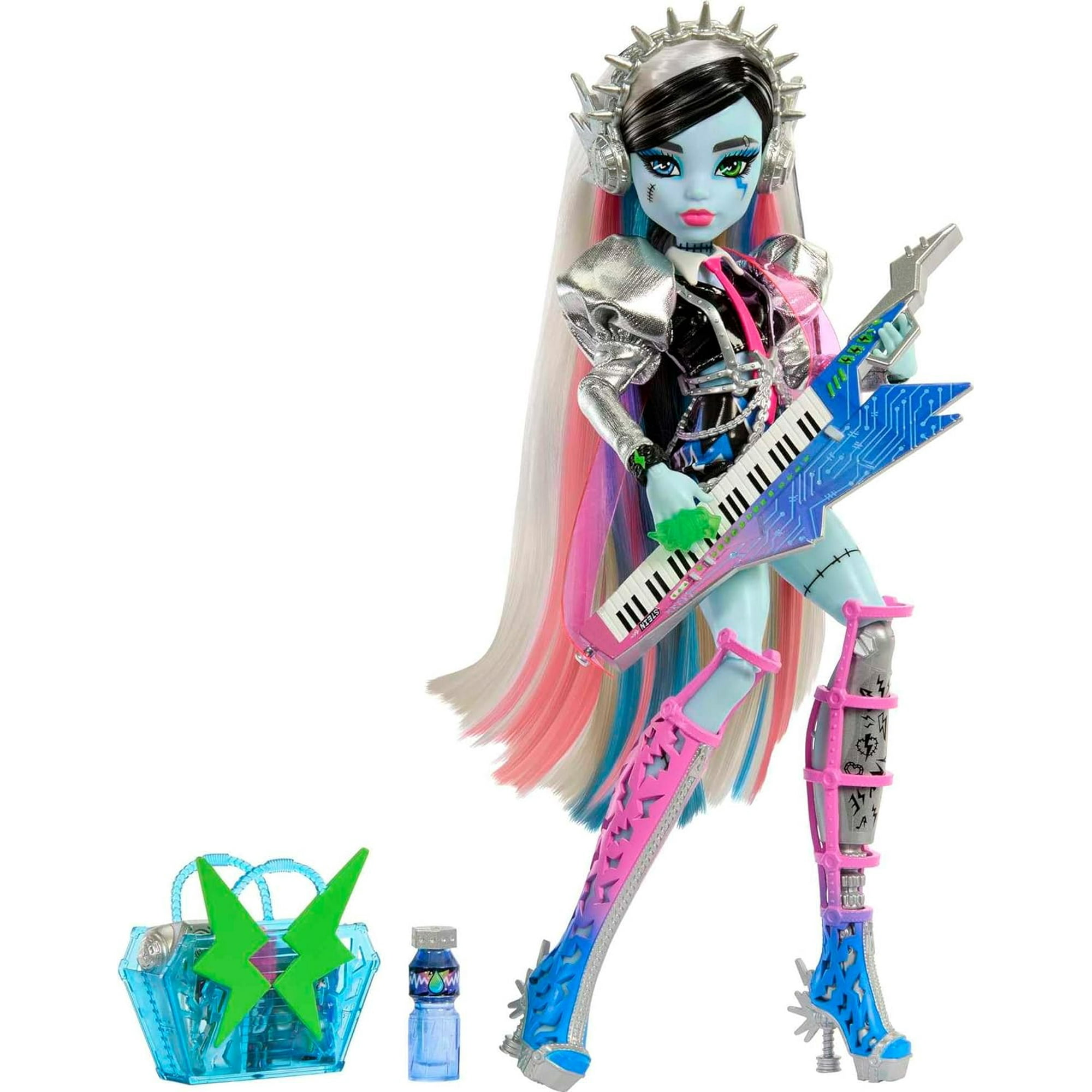 Mattel - Muñeca Monster High Frankie Stein Rockstar