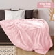 thumbnail image 2 of Blanket Utopia Bedding - Forro polar de microfibra, tamaño king, color rosa, 300 g/m², 2 of 9