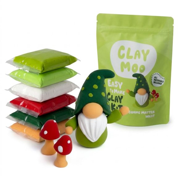 Kit de Arcilla Claymoo de Espuma de Secado al Aire – Adultos y Adolescentes