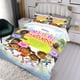 thumbnail image 3 of Levántate y Canta Conjunto de sábanas temático, trío de piezas, cómodo y amigable con la piel, diseño único, regalo de decoración para el hogar para familiares, amigos y fans,135cm *200cm, 3 of 6
