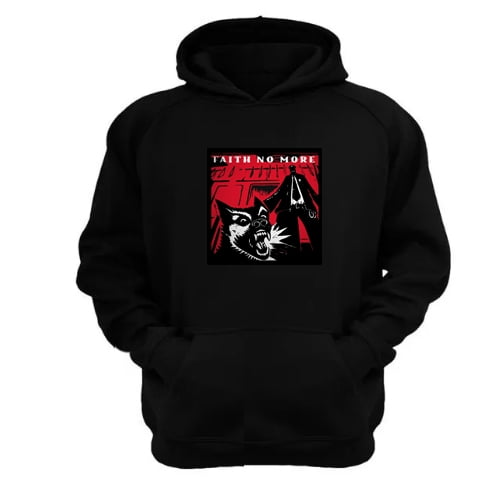 Genérico - Polerón Canguro Faith No More Negro Talla M Unisex