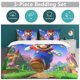 thumbnail image 5 of Super Mario 3-Piece Comforter Set for Bedroom Super Mario Bedding Set for Kids Adults Soft Microfiber Duvet Cover Set with Zipper Closure, 5 of 5