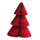 thumbnail image 2 of árbol De Navidad De Papel Decorativo, Estilo Panal, Para Estantería, Interior U Oficina, Rojo, 25 Cm, 2 of 5