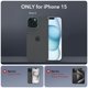 thumbnail image 2 of Funda ESR para iPhone 15 con Soporte MagSafe Transparente Azul Oscuro de Cuerpo Completo, 2 of 8