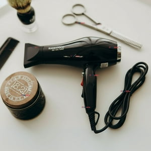 Line - Secador De Pelo Cabello Premium Profesional 7000W Alta Potencia Negro