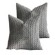 thumbnail image 3 of Pack De 2 Fundas De Cojines Diseño De Maiz 45cm X 45 Cm Gris, 3 of 4