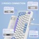 thumbnail image 3 of Teclado Yindiao X85 Inalámbrico TKL de 82 Teclas RGB Hot‑Swap, 3 of 9