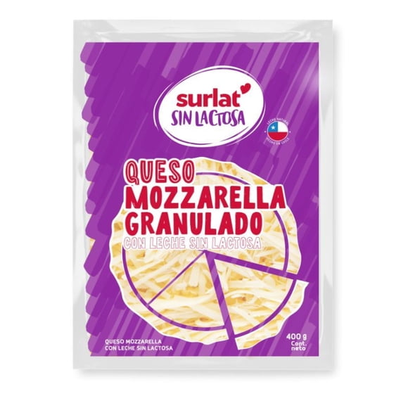 Queso Mozarella Granulado, 400 g
