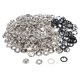 thumbnail image 5 of 50 Juegos Hollow Five Claw Button Prong Snap Buttons Iron Fasteners Black, 5 of 5