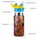 thumbnail image 3 of Jake Long: El dragón occidental Botella de Agua con Tapa Pop Top de Un Toque, Acero Inoxidable, a Prueba de Fugas, para Deportes, Botella Infantil azul 12 oz, 3 of 6