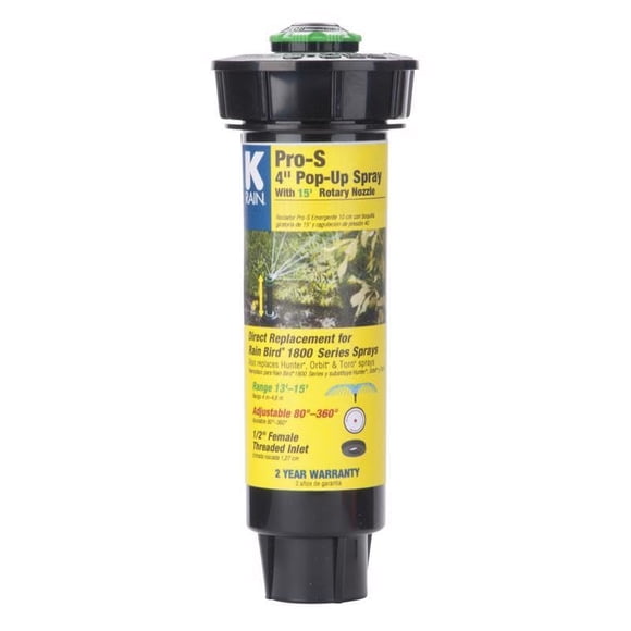 Aspersor K-Rain Manufacturing PROS ADJ 4" Pop-Up