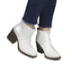 thumbnail image 2 of Botin Mujer Taco Alto Escamas 69 Yassne Blanco, 2 of 4