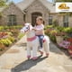 thumbnail image 2 of Caballo de montar unicornio Qaba 96 cm blanco 4‑7 años, 2 of 9