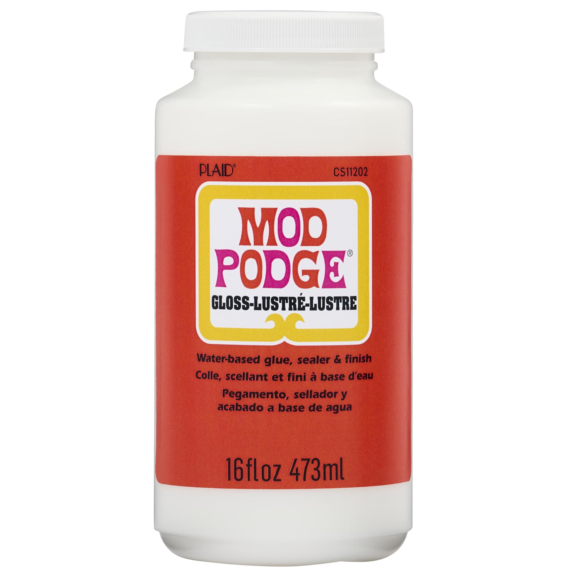 Sellador Brillante, Pegamento Y Acabado Craft Solution Mod Podge, 480 Ml